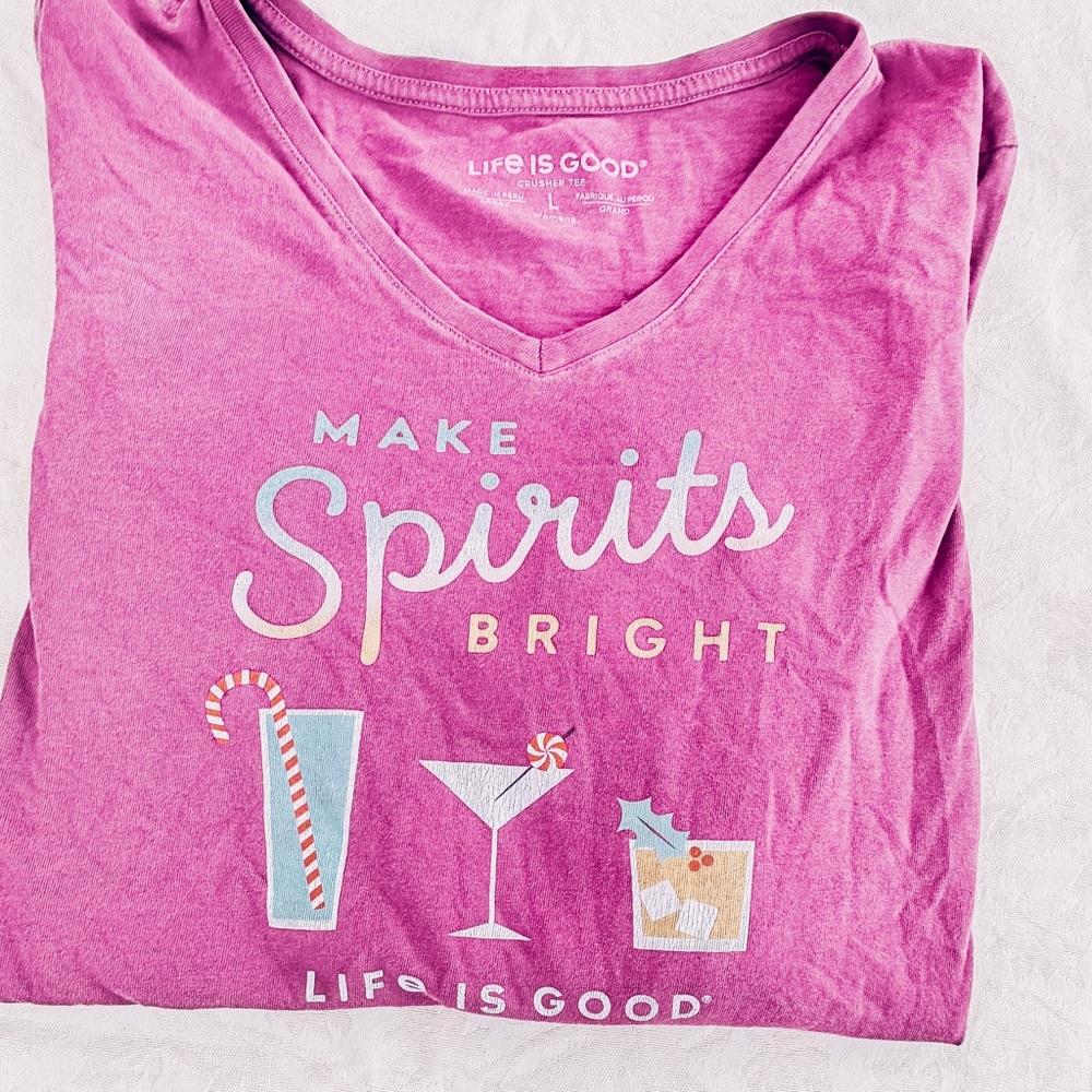 HOLIDAY Life is Good Long Sleeve Tee